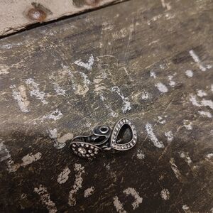 Elegant Silver Crystal Clip-On Earrings